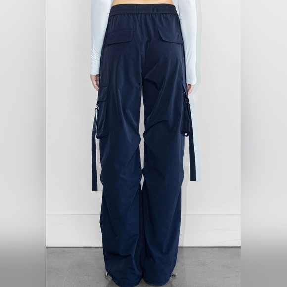 #8784 🛑S BOHO CHIC FABULOUS WIDE LEG CARGO PANTS - Picture 6 of 16